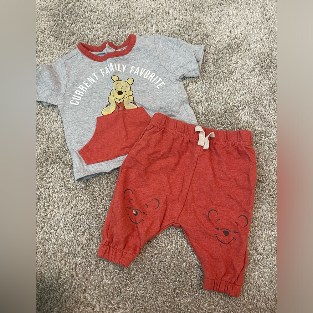 Baby Boy Winnie The Pooh Set